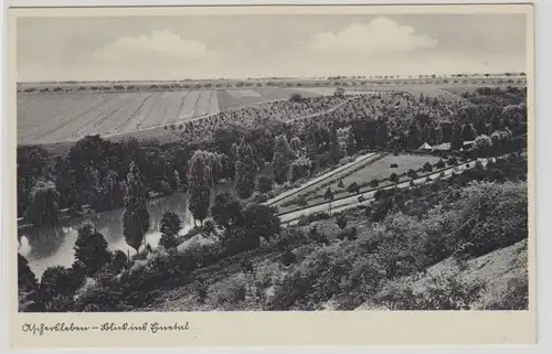 43746 Ak Aschersleben Vue sur la vallée d'Einetal vers 1930