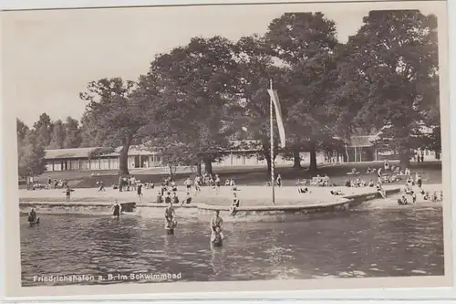 43725 Ak Friedrichshafen am Bodensee im Schwimmbad 1940