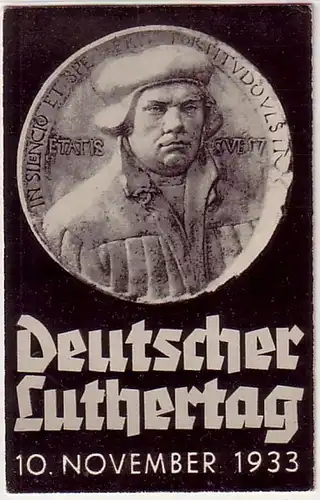 43708 Ak Deutsch Luthertag 10 novembre 1933