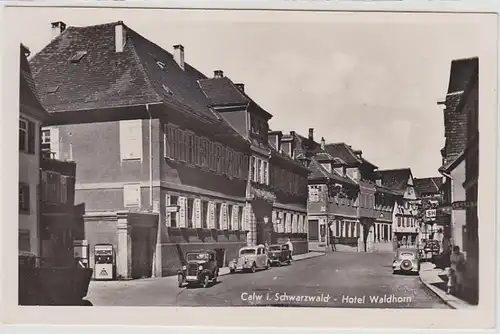 43705 Ak Calw im Schwarzwald Hotel Waldhorn 1943