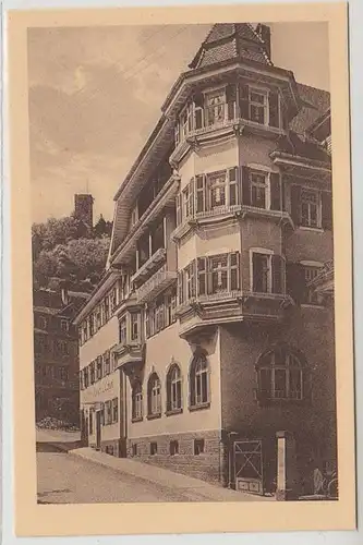 43706 Ak Bad Liebenzell Hotel zum Lamm um 1943