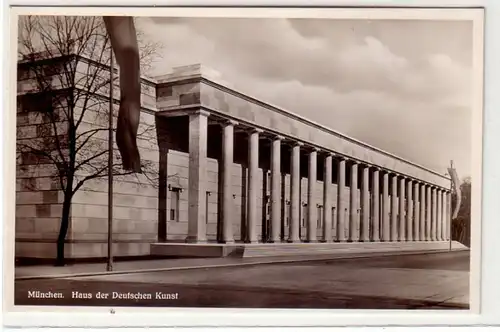 43683 Ak Munich Maison de l'art allemand vers 1940