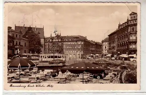 43673 Ak Braunschweig Friedrich Wilhelm Platz 1938