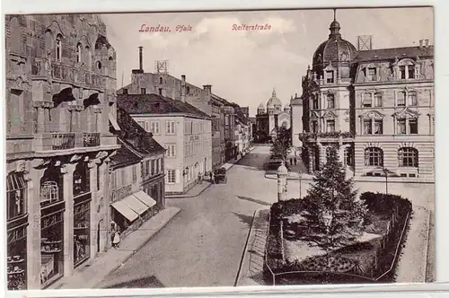 43650 Ak Landau en Palatinat Reiterstrasse de vers 1920