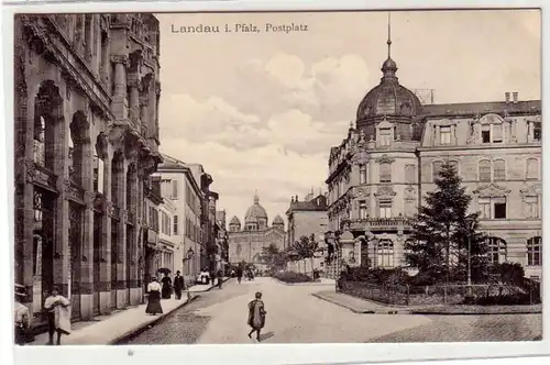 43649 Ak Landau en Palatinat Poste depuis vers 1920