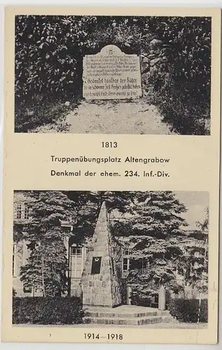 43632 Ak Truppenübungsplatz Altengrabow um 1940