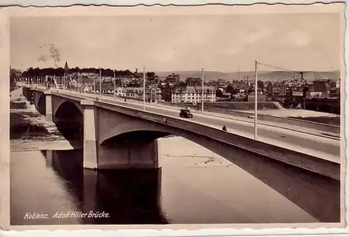 43440 Ak Coblence Pont européen sur la Moselle vers 1940