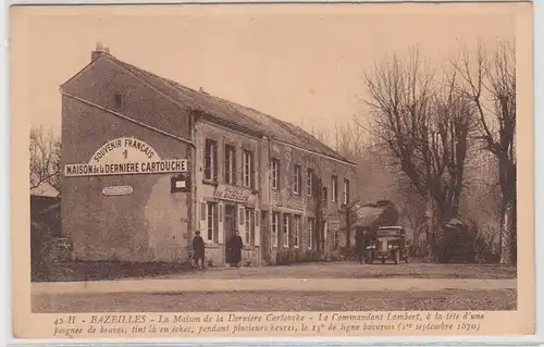 43539 Ak Bazeilles la Maison de la Derniere Cartouche um 1915