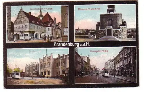 43538 Mehrbild Ak Gruß aus Brandenburg an d. Havel 1922