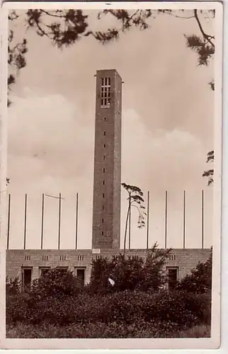 43514 Ak Berlin Reichsportfeld Glockenturm 1936