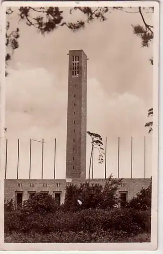 43514 Ak Berlin Reichssportfeld Glockenturm 1936