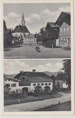 43485 Multi-image Ak Untergriesbach près de Passau vers 1930