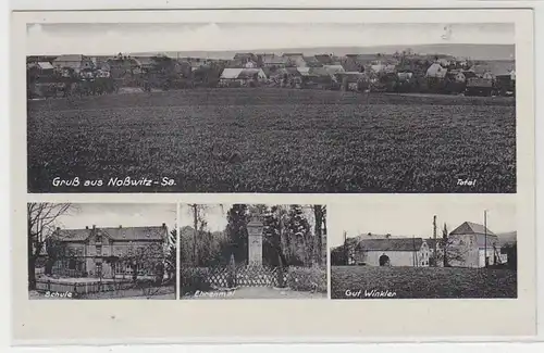 43463 Mehrbild Ak Gruß aus Noßwitz in Sachsen um 1940