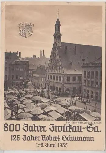 43435 Ak 800 Jahre Zwickau in Sachsen 1935