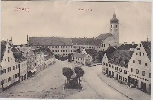 43420 Ak Ebersberg Marktplatz vers 1910
