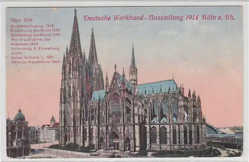 43409 Ak Cologne Allemagne Werkbund Exposition 1914