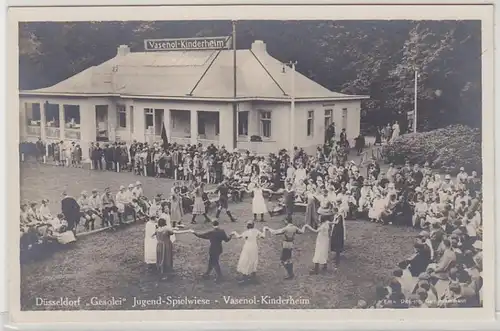 43396 Ak Düsseldorf "Gesolei" Jeunesse Prairie de jeu 1926