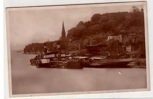 43366 Ak Lauenburg à l'Elbe Vue totale vers 1920