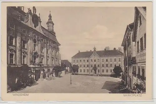 43346 Ak Windsheim Marktplatz um 1930