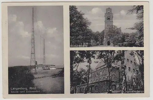 43327 Multi-image Ak Langenberg en Rhénanie 1933
