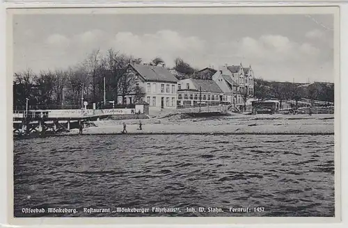 43324 Ak Ostseebad Mönkeberg Restaurant 1942