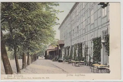 43317 Ak Bad Driburg drittes Logirhaus um 1910