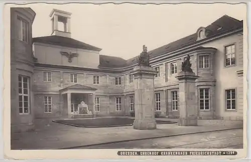43242 Ak Dresden Krankenhaus Friedrichstadt 1940