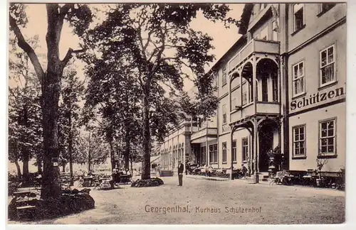 43117 Ak Georgenthal Kurhaus Schützhof vers 1910