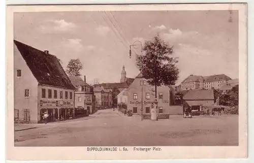 43107 Ak Dippoldiswalde Freiberger Platz 1919