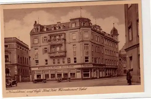 43105 Ak Erfurt pâtisserie et café vers 1920