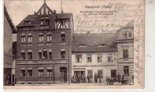 43083 Ak Neustadt Orla Restaurant zur guten Quelle 1907