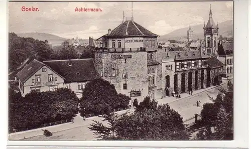 43057 Ak Goslar Hotel Achtermann vers 1910