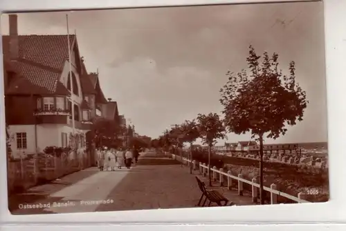 43028 Ak Ostseebad Bansin Promenade um 1920