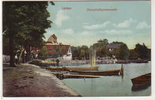 43029 Ak Lychen Oberpfuhlpromenade um 1920