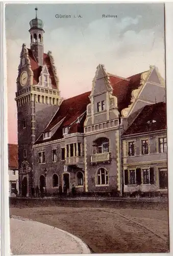 43027 Ak Güsten in Anhalt Mairie Hôtel de ville 1907