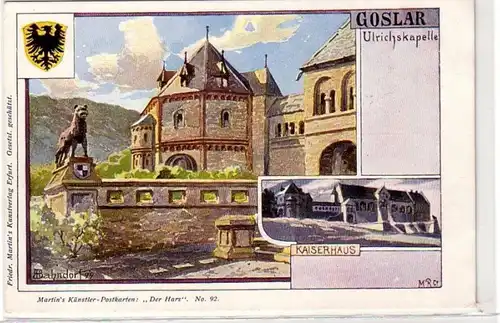 43022 Künstler Ak Goslar Kaiserhaus um 1910