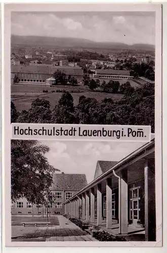 42902 Ak Hochschulstadt Lauenburg in Pommern 1942