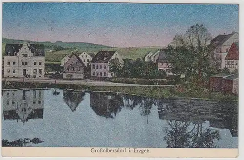 42847 Ak Großolbersdorf im Erzgebirge 1910