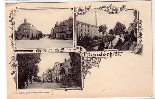 42820 Multi-image Ak Salut de Eppendorf en Saxe vers 1910