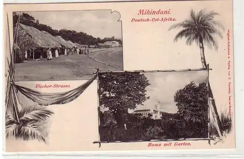 42810 Ak Mikindani Deutsch Ost Afrika Boma um 1910