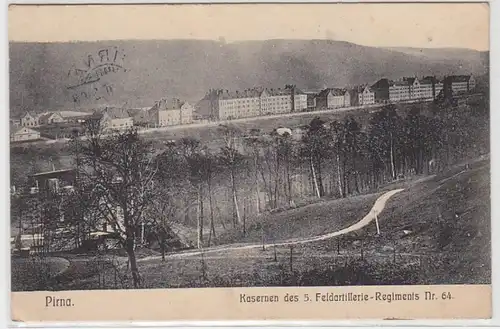 42770 Ak Pirna Kaserne 5. Feldartillerie Regiment Nr.64