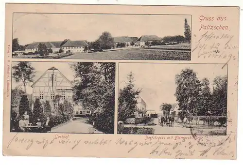 42759 Mehrbild Ak Gruß aus Paltzschen Gasthof usw. 1903