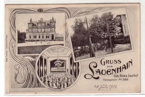 42724 Mehrbild Ak Gruss aus Lauenhain Gasthof 1911