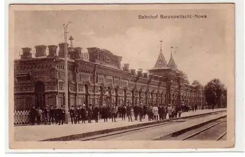 42716 poste de terrain Ak gare de Baranovitchi Nova 1916