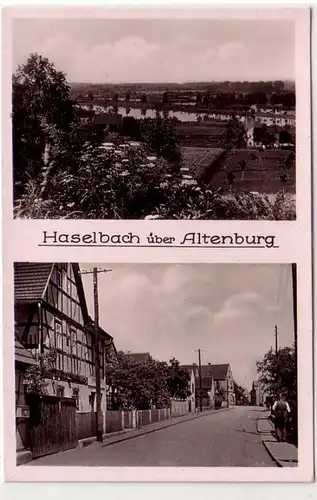 42573 Multiages Ak Haselbach sur Altenburg vers 1940