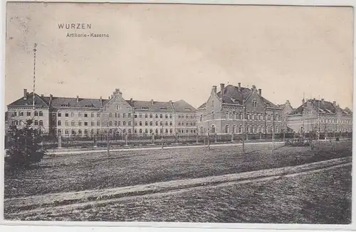 42571 Ak Wurzen Artillerie Kaserne 1912