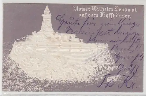 42565 Prage Ak Kyffhausen Kaiser Wilhelm Monument 1907