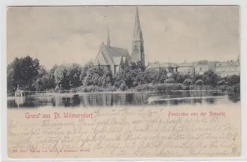42553 Ak Salutation de M. Wilmersdorf Panorama 1901
