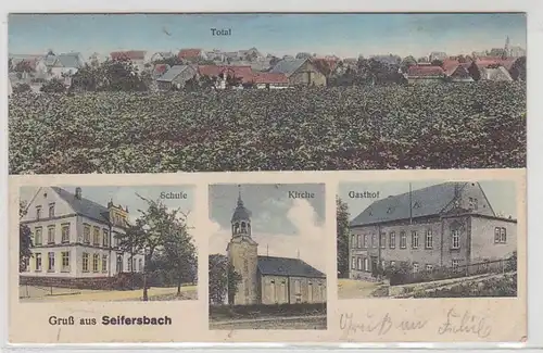 42539 Multi-image Ak salutation en Seifersbach Gasthof etc.1929