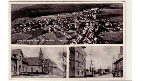 42513 Ak Gruß aus Heinrichsort bei Lichtenstein 1938